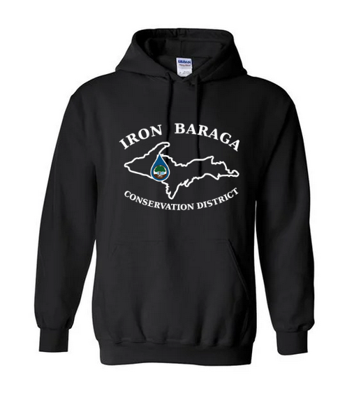 1315BH Black Adult Hoodie