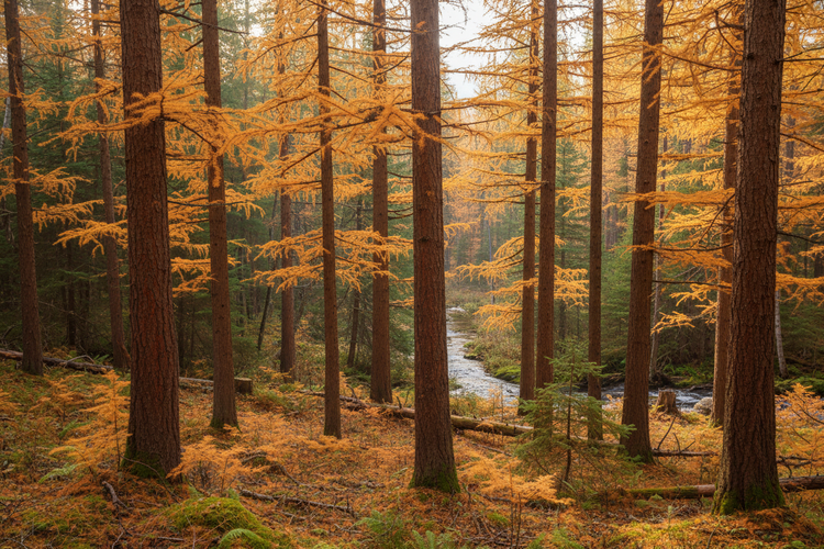 Tamarack Trees