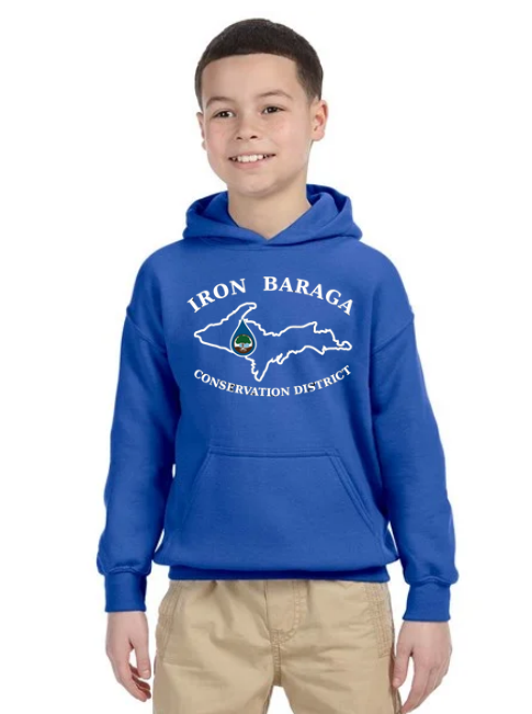 1316BLUEKH Blue Kids Hoodie