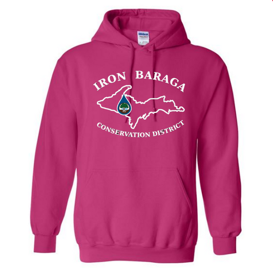 1315HPH Hot Pink Adult Hoodie