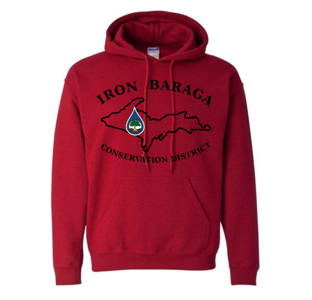 1315ACH Antique Cherry Red Adult Hoodie